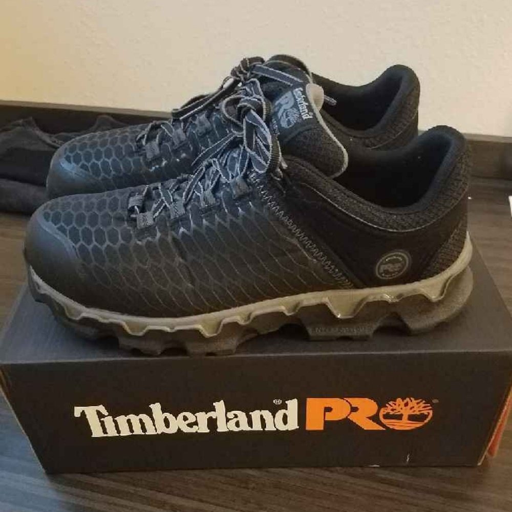 Mens Timberland Pro Steel Toe Shoes